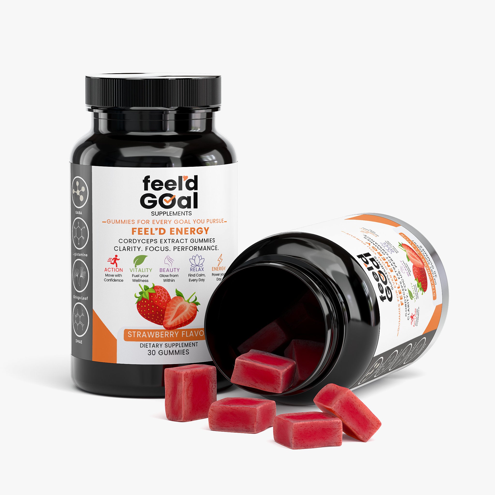 Feel 'D Energy Gummies