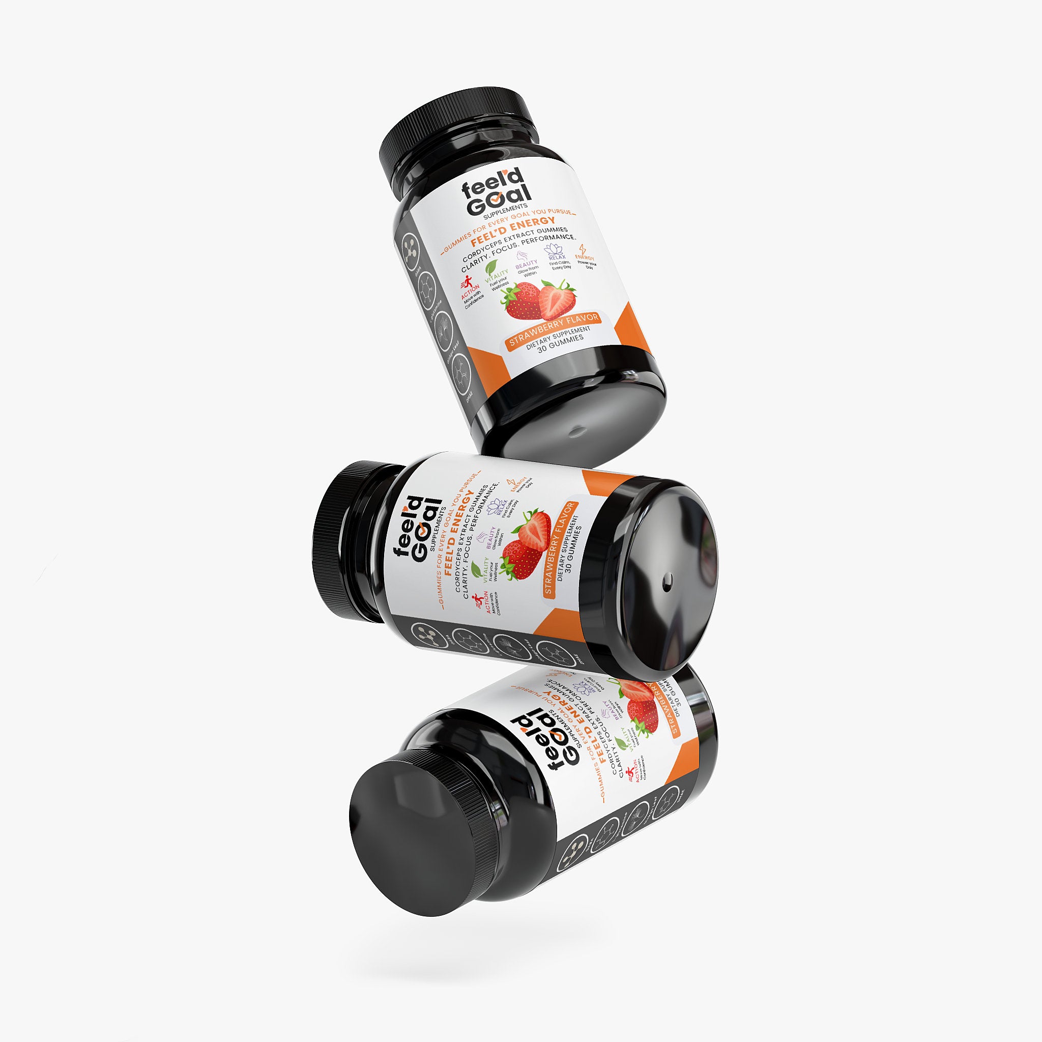 Feel 'D Energy Gummies